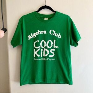 Cool Kids Algebra Club Y2K Style School Tee Ironic Tee
